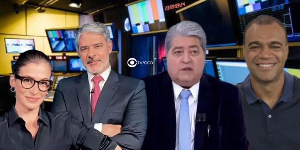 Demissão em massa no Jornal Nacional, Datena fora da Band e Denílson em novo canal: A virada da TV em 2023