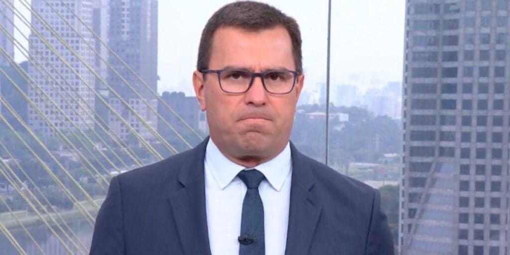O choro de Rodrigo Bocardi ao perder o chão com situação de despedida na Globo: "Sinto a partida"