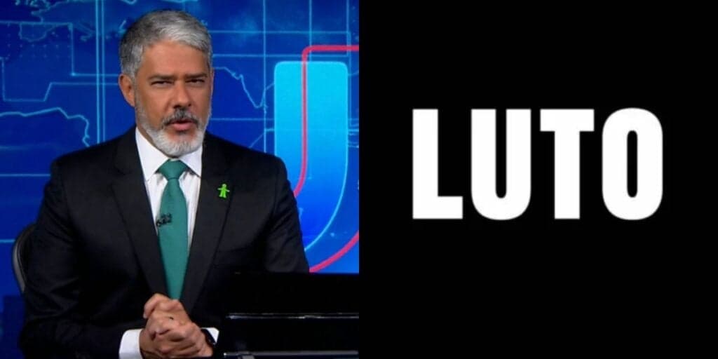 William Bonner é obrigado a anunciar mortes de duas estelas ao vivo e troca o 'boa noite' por luto no JN
