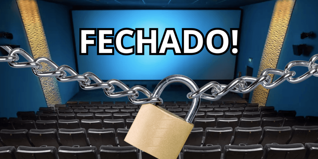 Acabou: Tradicional CINEMA brasileiro recebe péssima notícia, se prepara para fechar e pede por socorro