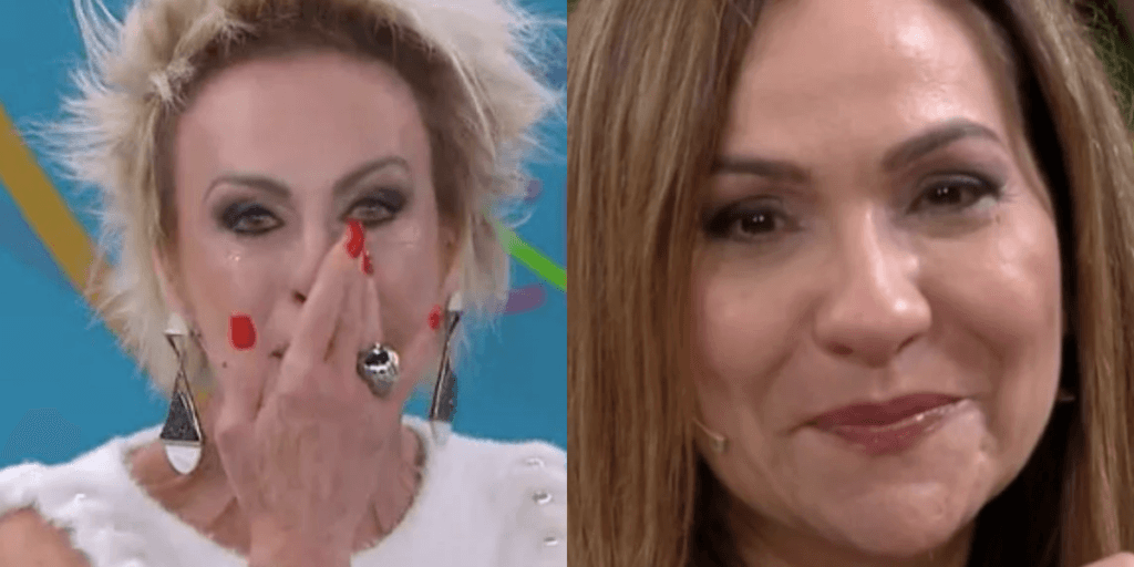 O choro de Maria Beltrão e Ana Maria Braga ao perderem o chão ao vivo na Globo: “Não importa”
