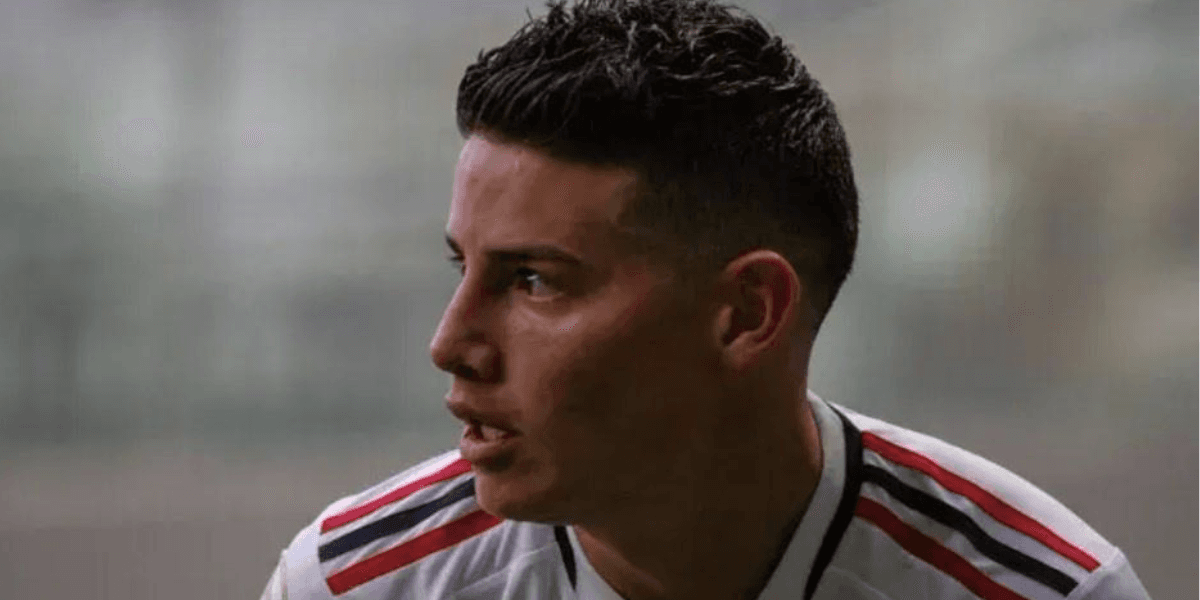 R$10 milhões: Casares não aceita decisão e permanência de James Rodriguez é confirmada no CT da Barra Funda - Foto | Reprodução: Internet