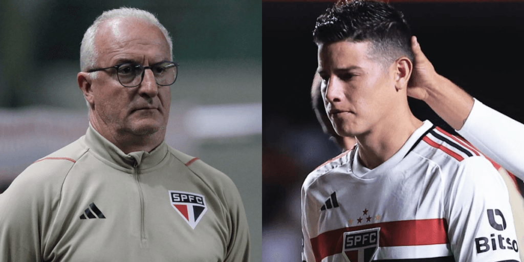 Esquecido no banco, James Rodriguez acaba de ter desfecho confirmado por Dorival no São Paulo hoje (20)