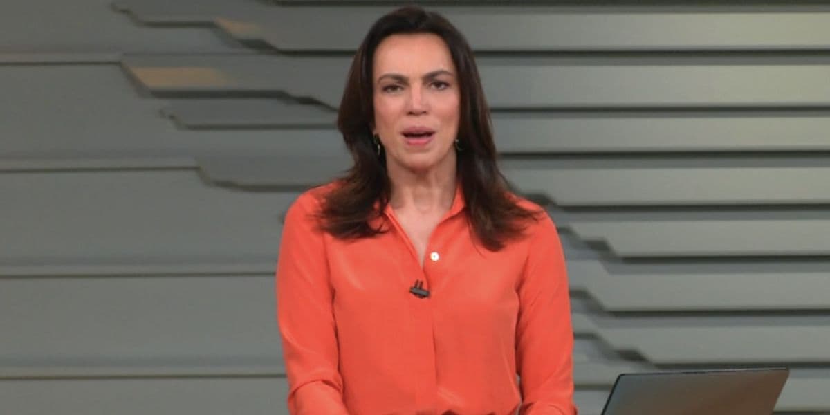 Ana Paula Araújo no Bom Dia Brasil (Foto: Reprodução / Globo)