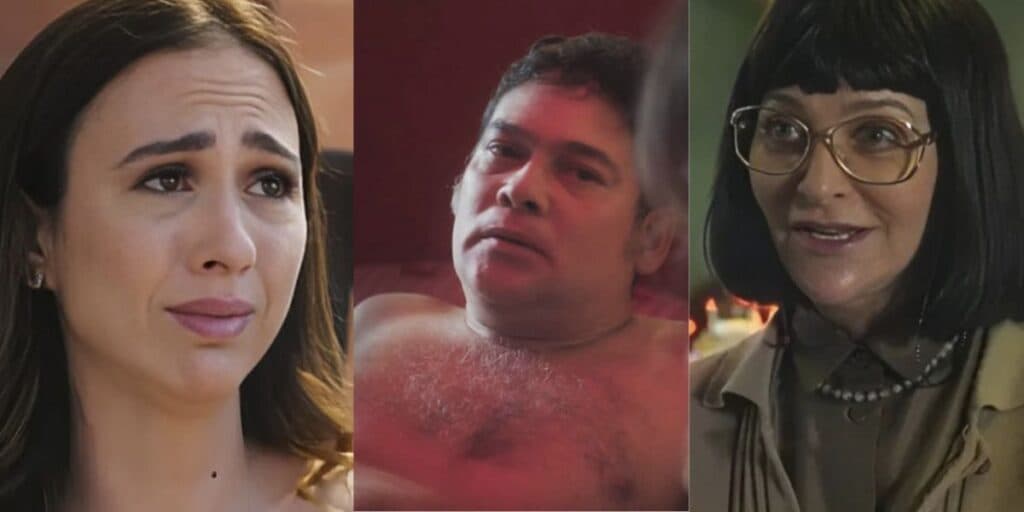Terra e Paixão: Com pé na cova, Nice faz Tadeu esquecer Anely em mais uma noite de amor e o deixa de quatro