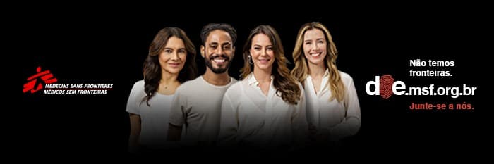 Com estrelas, Médicos Sem Fronteiras propõe gesto simples para ajudar a mudar a vida de quem mais precisa