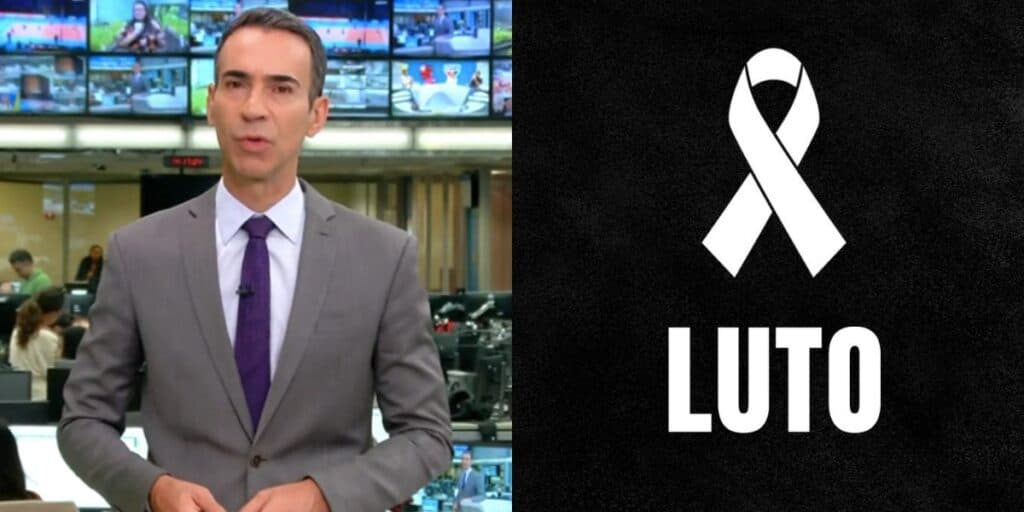 Luto: Tralli é obrigado a interromper JH com notícia de última hora e confirma morte de famoso nessa sexta