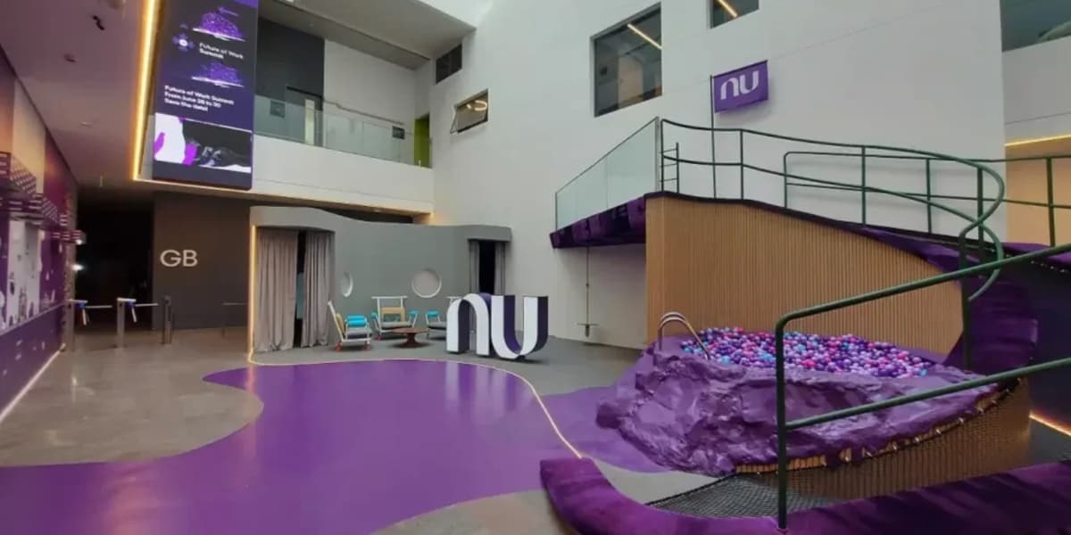 Escritório do Nubank  (Imagem Reprodução Internet)