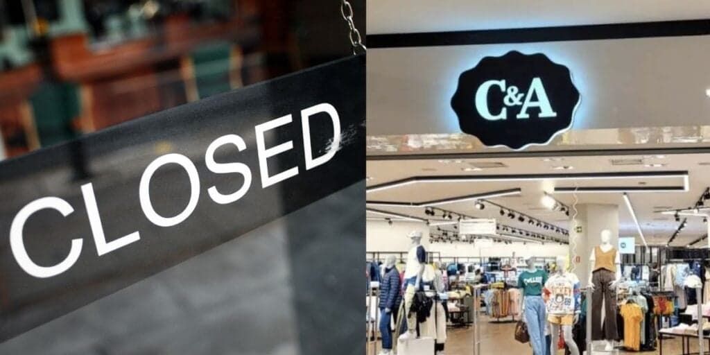 Portas fechadas permanentemente: O fim imediato de loja gigante da C&A e o comunicado oficial da varejista