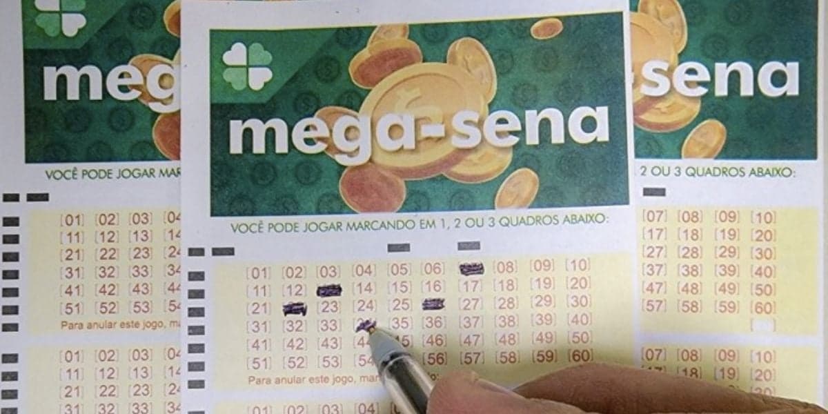 Pessoa jogando na Mega Sena (Foto: Reprodução / Internet)