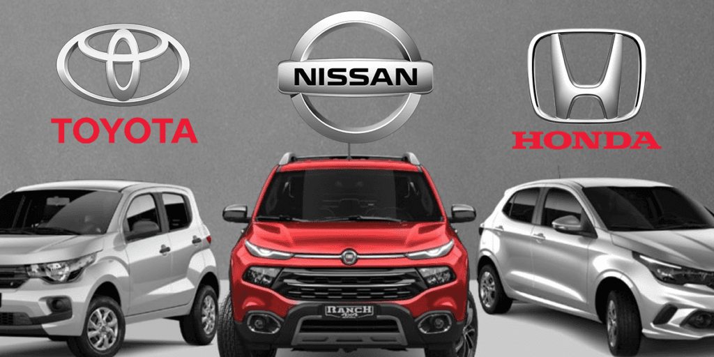 Honda, Toyota e Nissan: Montadoras gigantes decidem arrancar carros populares do Brasil e motivo é exposto