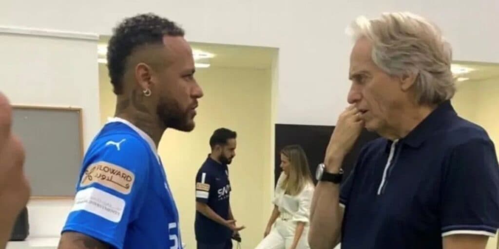 REVOLTADO! Atitude de Jorge Jesus com Neymar após 1 mês na Arábia Saudita deixa jogador cuspindo fogo