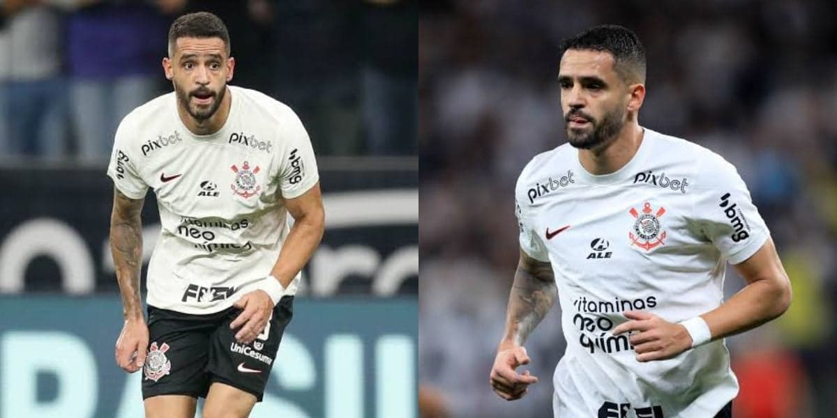 Renato Augusto, meia do Corinthians (Foto - Montagem TV Foco).