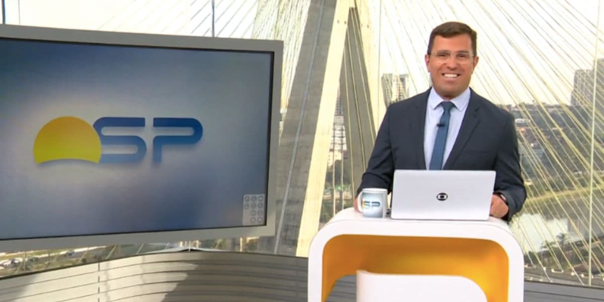 Rodrigo Bocardi no Bom Dia São Paulo (Foto: Reprodução / Globo)