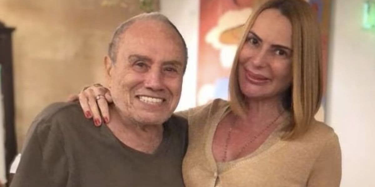 Stênio Garcia e Marilene Saad (Foto: Reprodução / Instagram) 