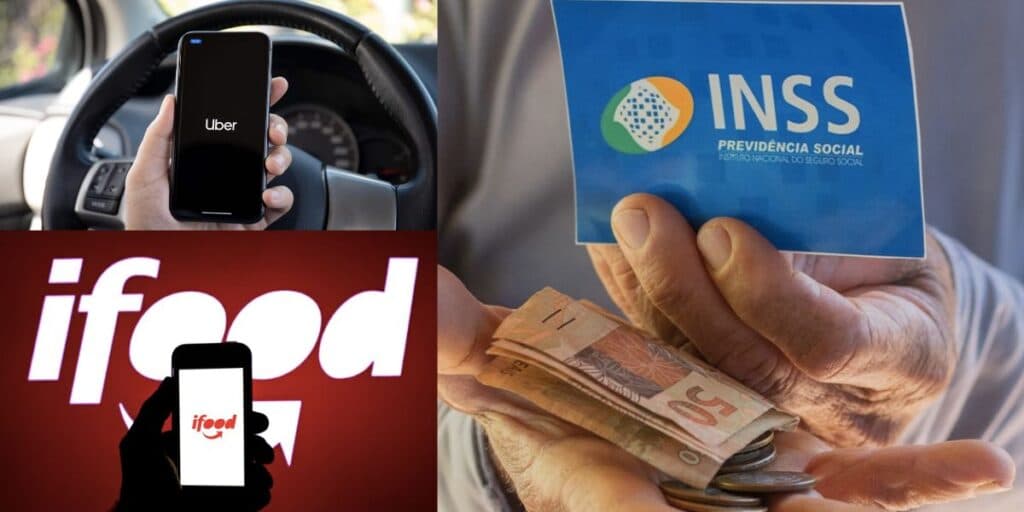 Regras de 2023 na mesa: Nova medida do INSS cai como uma bomba pra quem trabalha no Ifood e na Uber