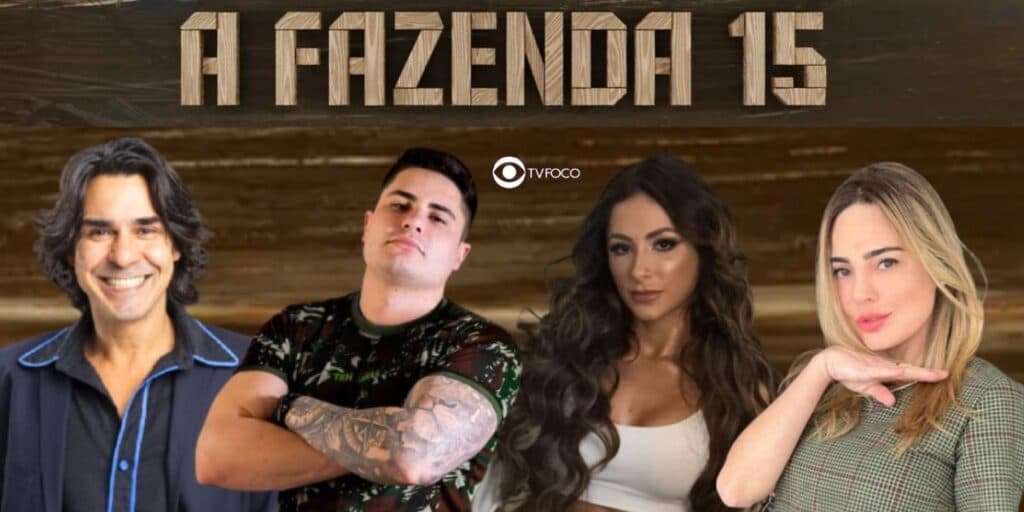 Enquete A Fazenda 15 - André, Lucas, Nathalia e Rachel estão na roça; vote