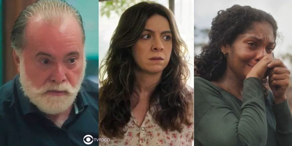 Terra e Paixão - Antônio ameaça denunciar Irene à polícia, Mara demite Andrade e vilã cava a 'cova' de Aline
