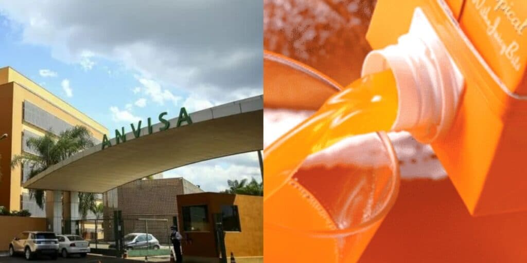 Suco de caixinha com soda cáustica: A proibição da ANVISA contra marca famosa dos mercados e a situação atual