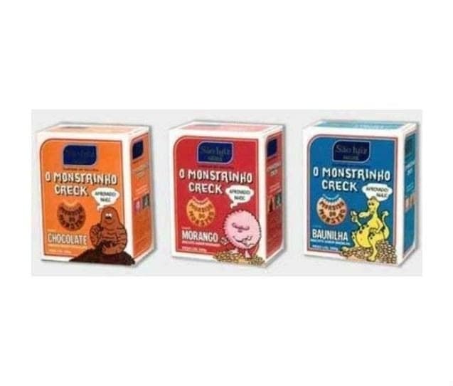 Bolacha monstrinhos creck foram extintas (Foto: Reprodução/ Internet)