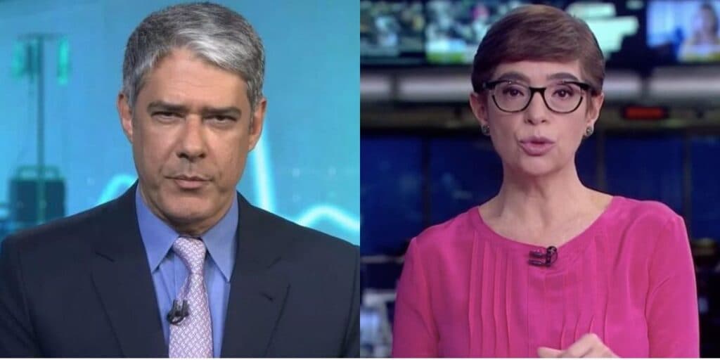 O choro de Bonner e Renata Lo Prete ao perderem o chão ao vivo na Globo e desabafo: "Não termina aqui"