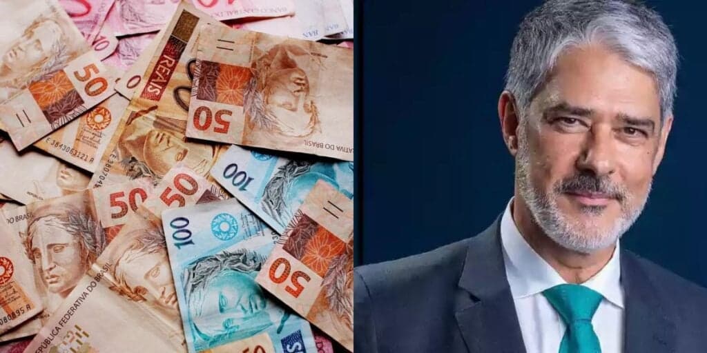 O mais absurdo que verá hoje: Salário vazado de William Bonner no Jornal Nacional é o mais faraônico da Globo