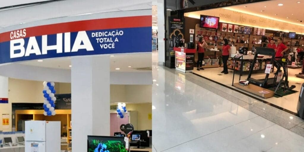 À beira do abismo e com ações de despejo, rival das Casas Bahia acaba de fechar loja gigante em shopping