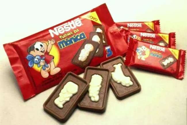 Chocolate Turma da Mônica (Reprodução/Internet) 