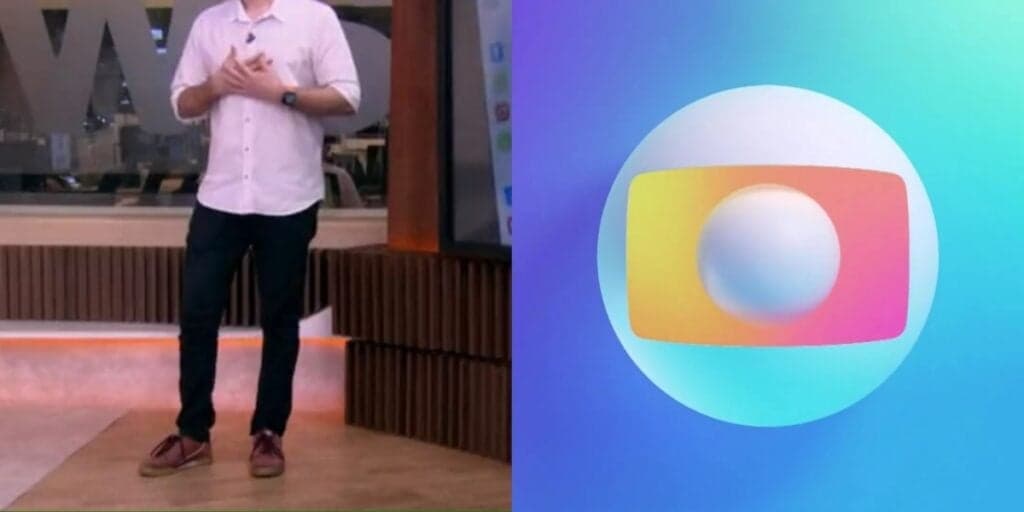 Apresentador da Globo passa mal ao vivo, abandona estúdio e jornal precisa ser cortado às pressas