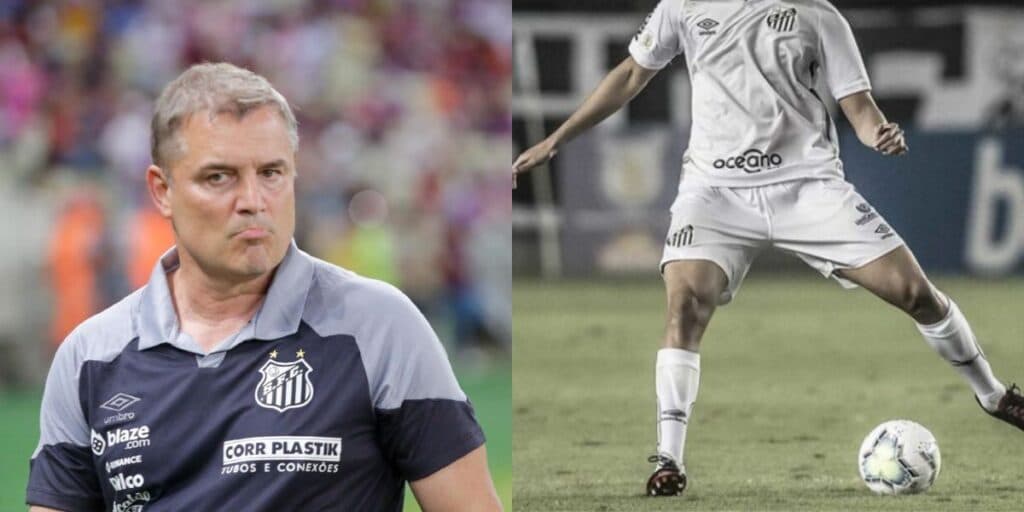 FORA dos gramados e MOTIVO exposto: Aguirre perde titular oficial no Santos e situação de crise PIORA