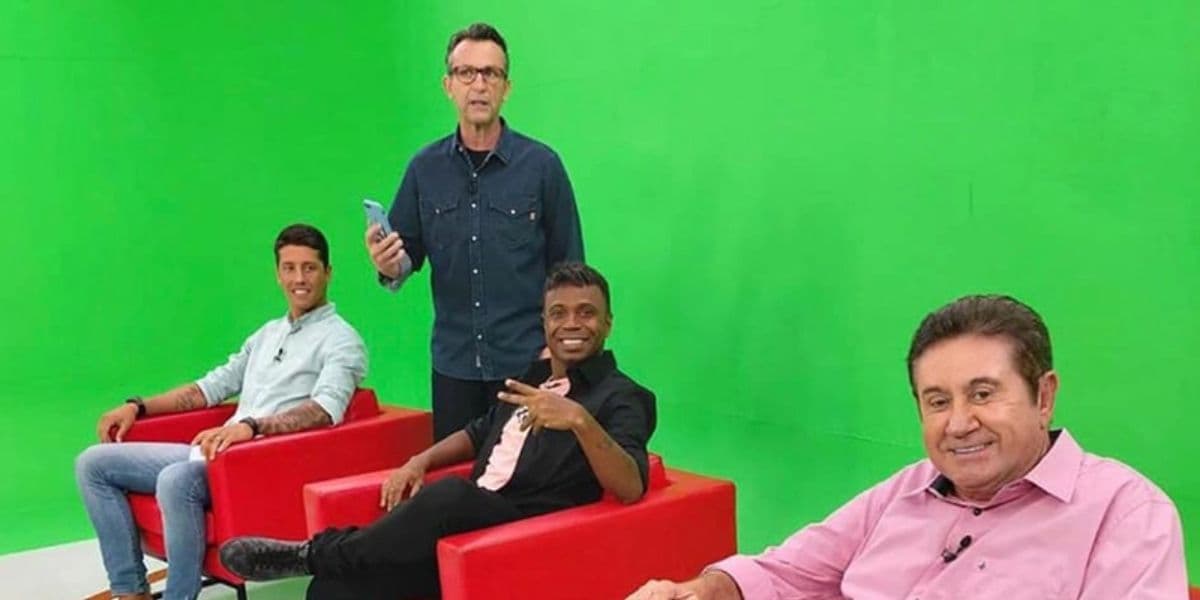 Os comentaristas tiveram um problema de relação e uma briga nos bastidores (Reprodução: Band)