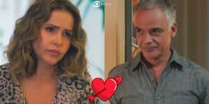 Gladys e Andrade em Terra e Paixão (Foto: Reprodução / Globo / Montagem TV Foco)