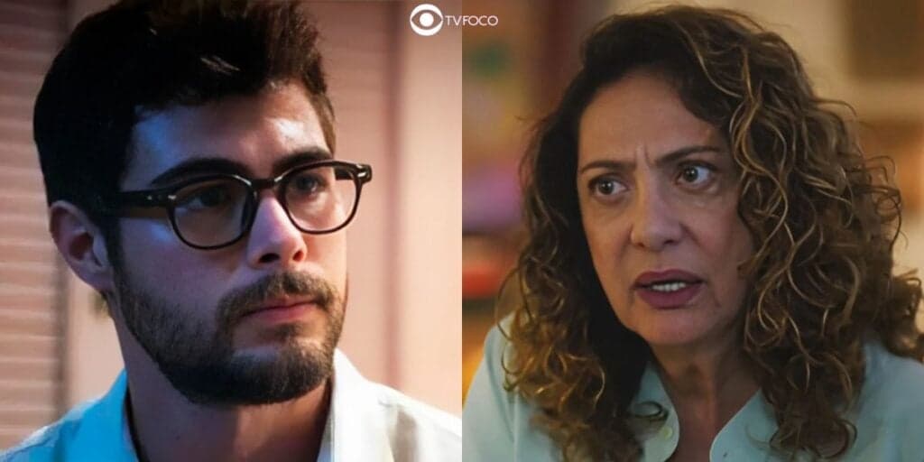 Terra e Paixão - Agatha acaba com papel de bom moço de Hélio e escancara missão suja: "Conquistar a filha do Antônio"
