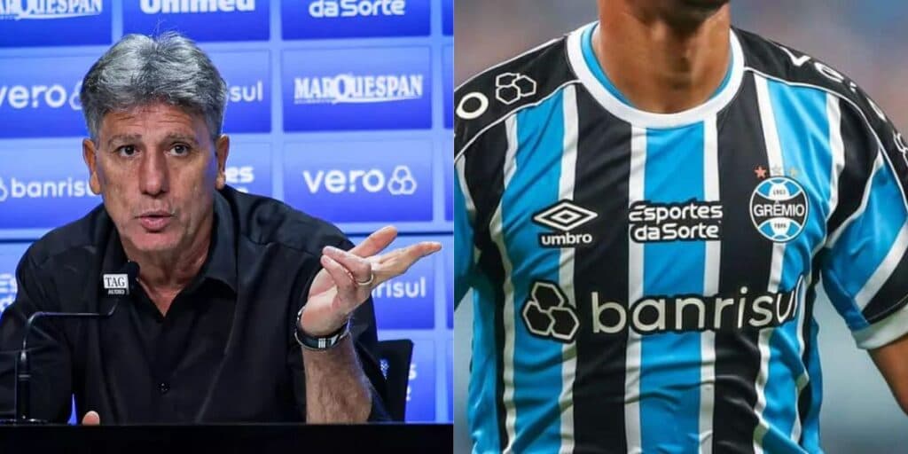 Martelo batido e 100% confirmado HOJE (04): Renato Gaúcho expõe sobre saída de estrela do Grêmio para Europa