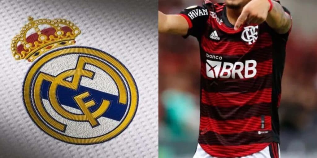Caminhão de dinheiro e um avião pra Espanha: Real Madrid volta atacar para fechar com craque do Flamengo