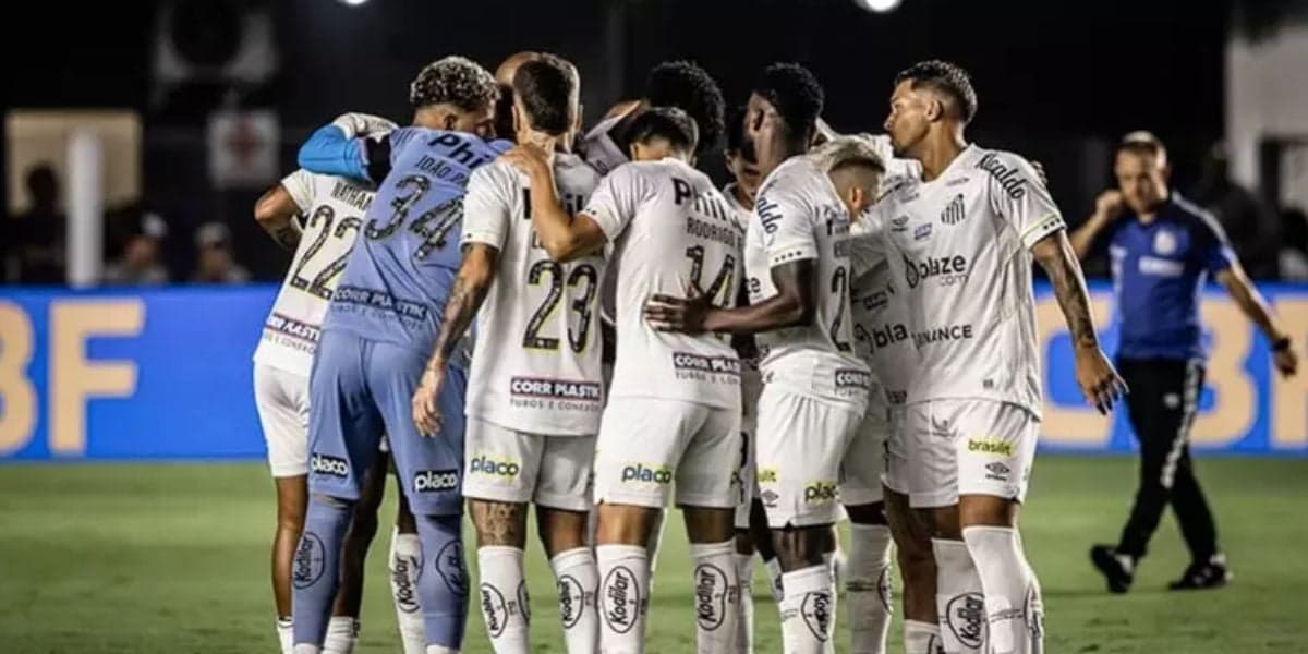 Equipe do Santos fc - (Foto: Internet)
