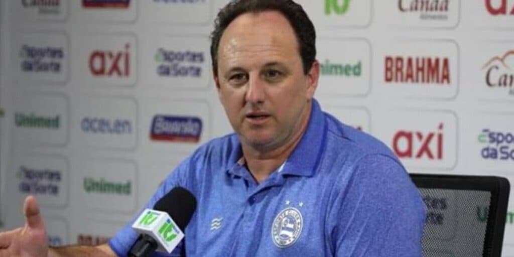 O recado foi dado: Rogério Ceni mal chega no Bahia e parte pra cima do Flamengo e do Cruzeiro com aviso amargo