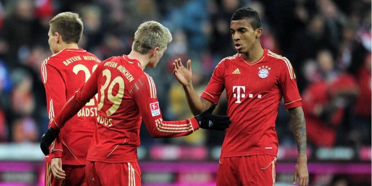 Luiz Gustavo na época do Bayern de Munique - (Foto: Internet)