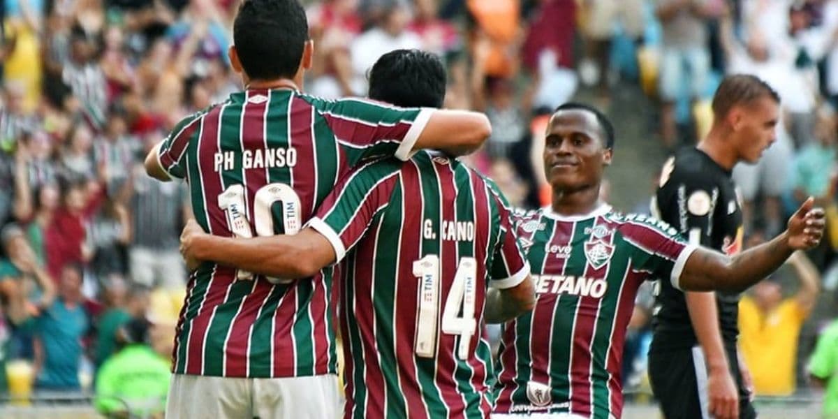 Ganso, Cano e Arias, do Tricolor Carioca - (Foto: Internet)