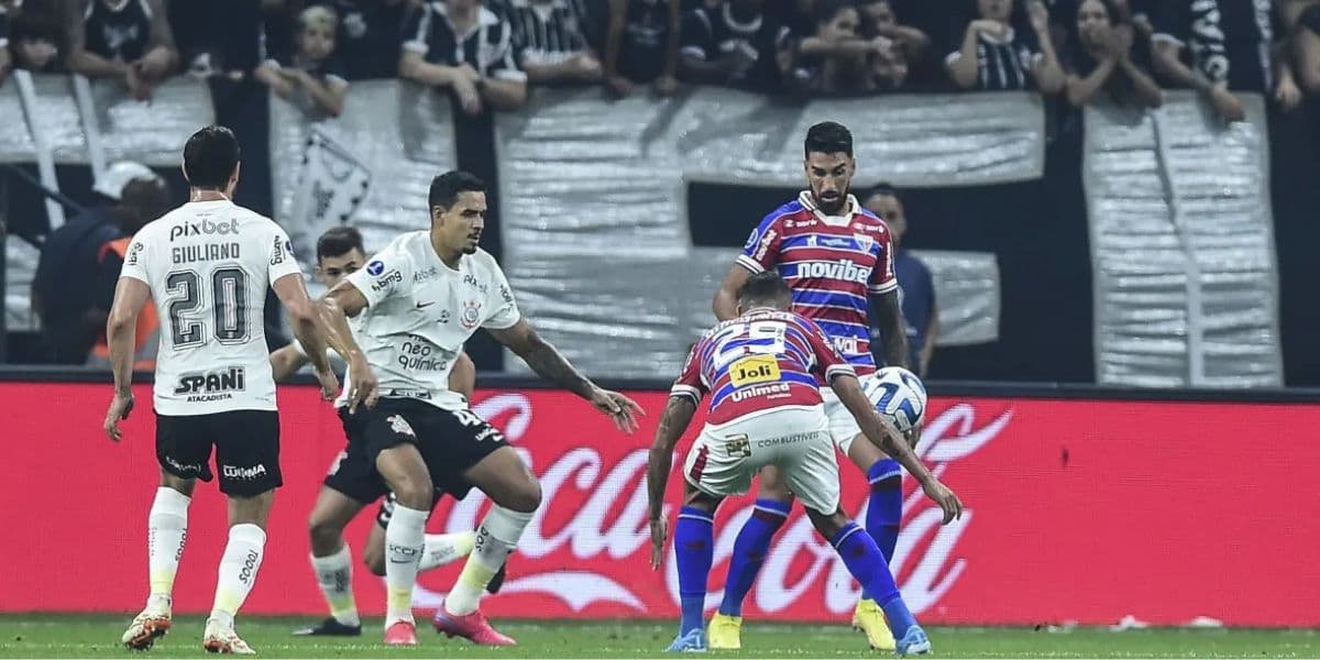 Corinthians 1 a 1 Fortaleza - (Foto: Internet)