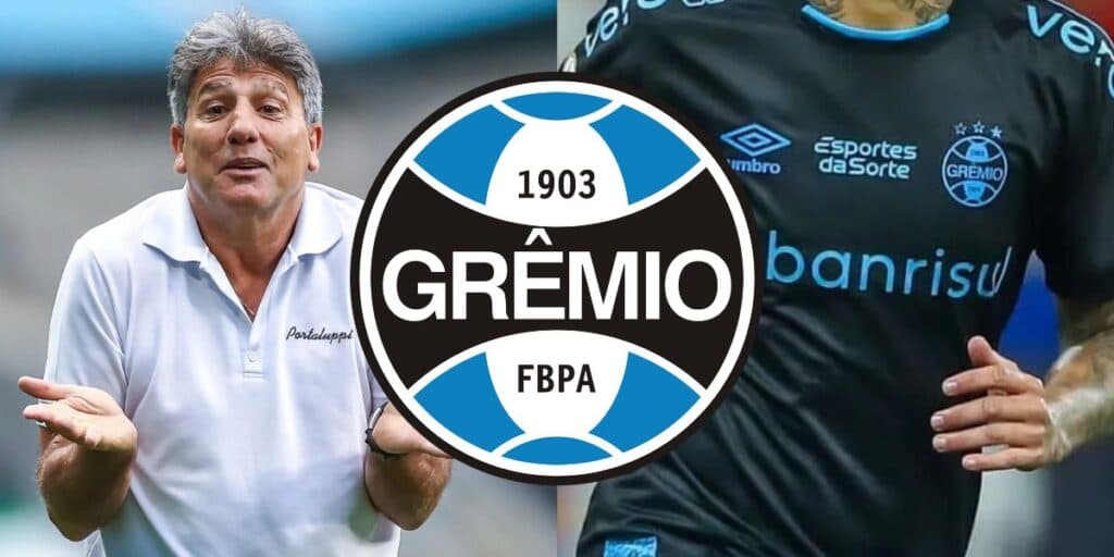 Não joga mais e adeus tá nas mãos de Guerra: Queridinho de Renato está com os dias contados no Grêmio
