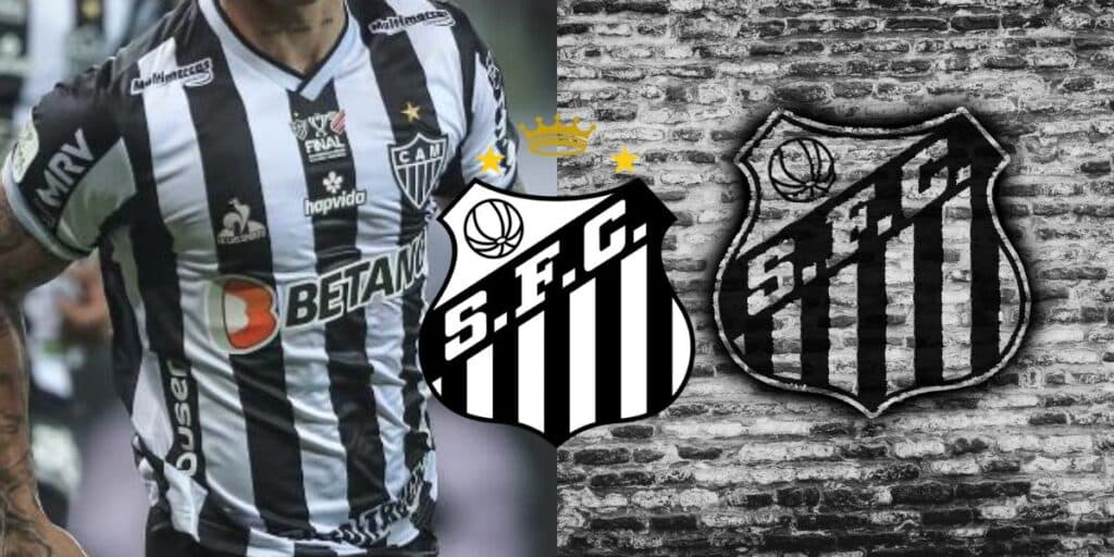 Chega pra ser titular: Santos se aproveita de adeus no Atlético Mineiro e decide contratar dupla de atacantes