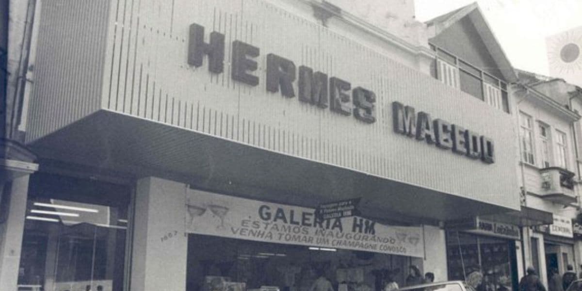 Lojas Hermes Macedo S/A era a grande concorrente das Casas Bahia (Foto Reprodução/Internet)