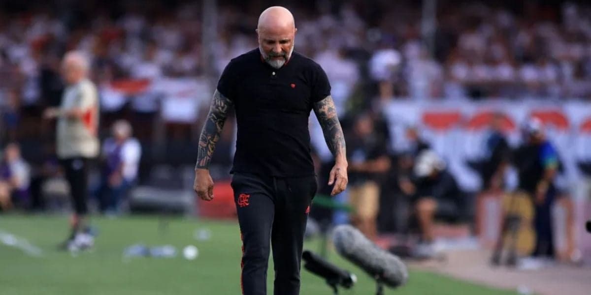 Jorge Sampaoli deve ser mandado embora do Flamengo nos próximos dias - (Foto: Internet)