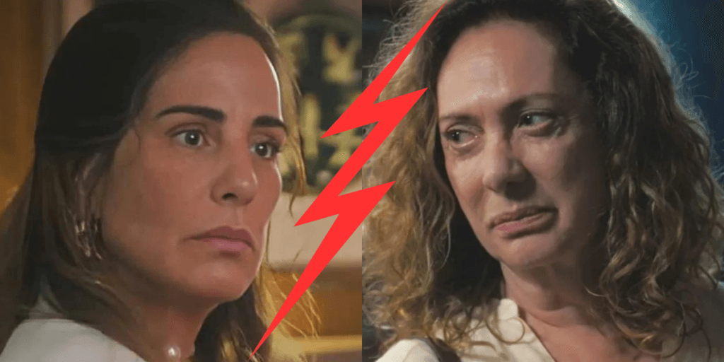 Terra e Paixão - Agatha apunhala Irene, entrega verdadeiro DNA de herdeiro dos La Selva e megera perde o chão