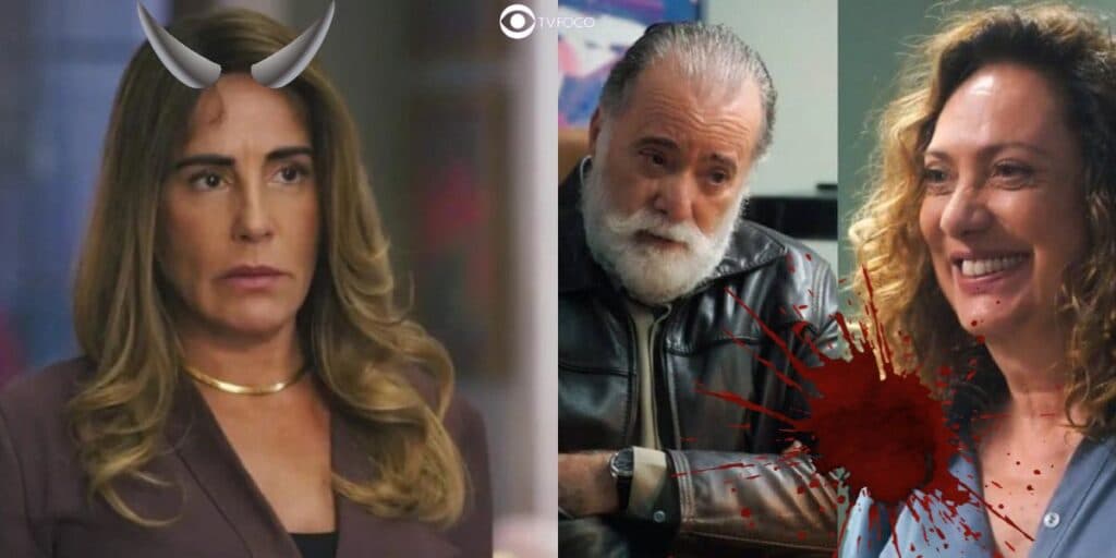Terra e Paixão - Irene leva galhada e parte para cima da rival, deixando Agatha toda ralada: "Piranha"