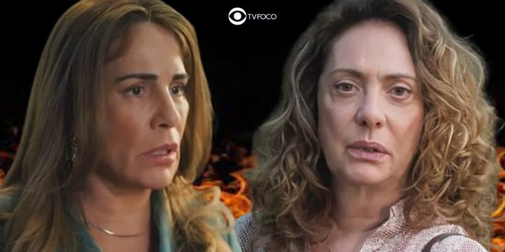 Terra e Paixão - Irene vira o diabo ao dar flagra em Agatha no carro de Antônio: "Vadia"