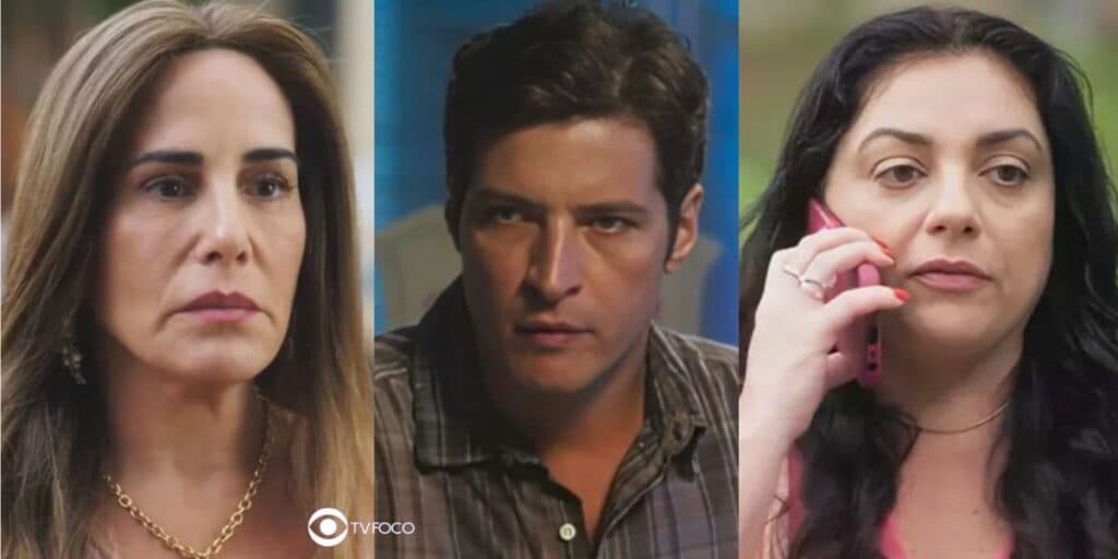 Terra e Paixão - Irene flagra Antônio com Agatha, Marino engana Lucinda e Dalva é ameaçada