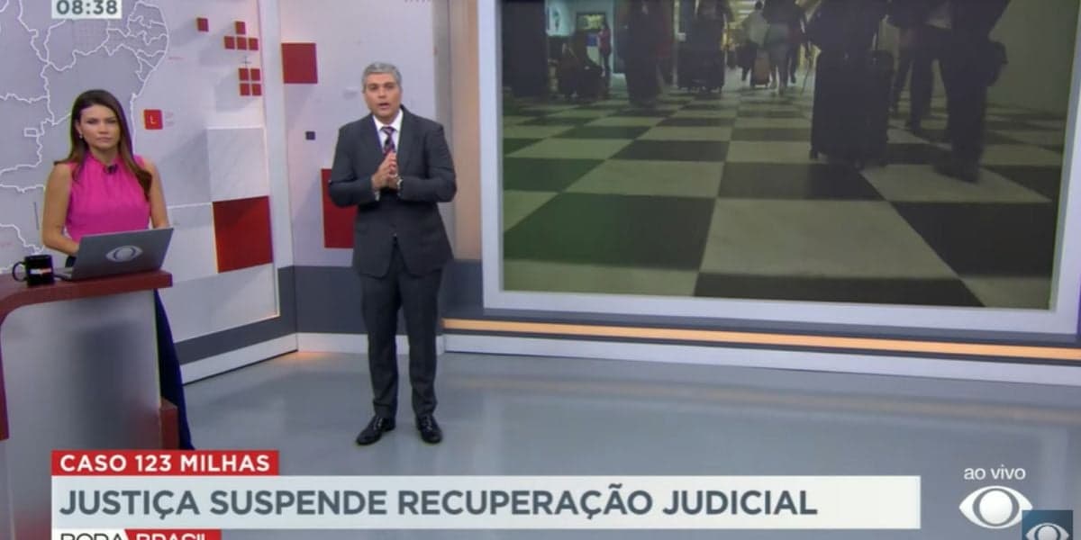 Joel Datena traz atualizações sobre a situação da agência de viagens (Reprodução: Band)