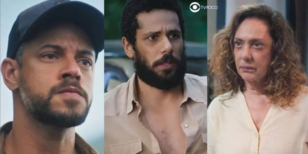 Terra e Paixão - Jonatas desmascara Vinícius, Ramiro salva Agatha de ser atropelada e Luigi rompe com Anely
